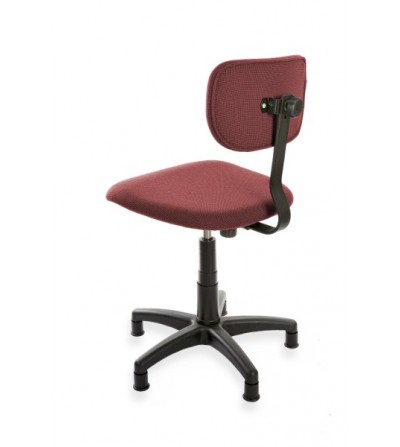 Krzesło warsztatowe, szwalnicze, laboratoryjne ErgoPlus 01, stopki