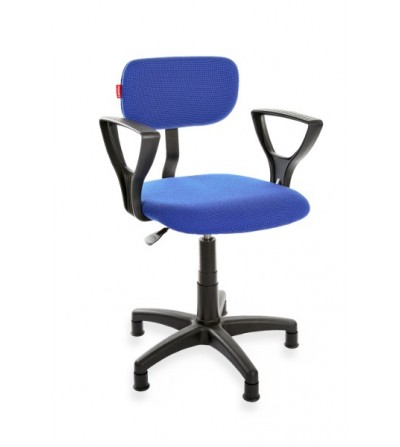 Krzesło szwalnicze ErgoPlus 01 z podłokietnikami, na stopkach (PD)