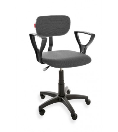 Krzesło przemysłowe ErgoPlus 01 na kółkach, z podłokietnikami, producent