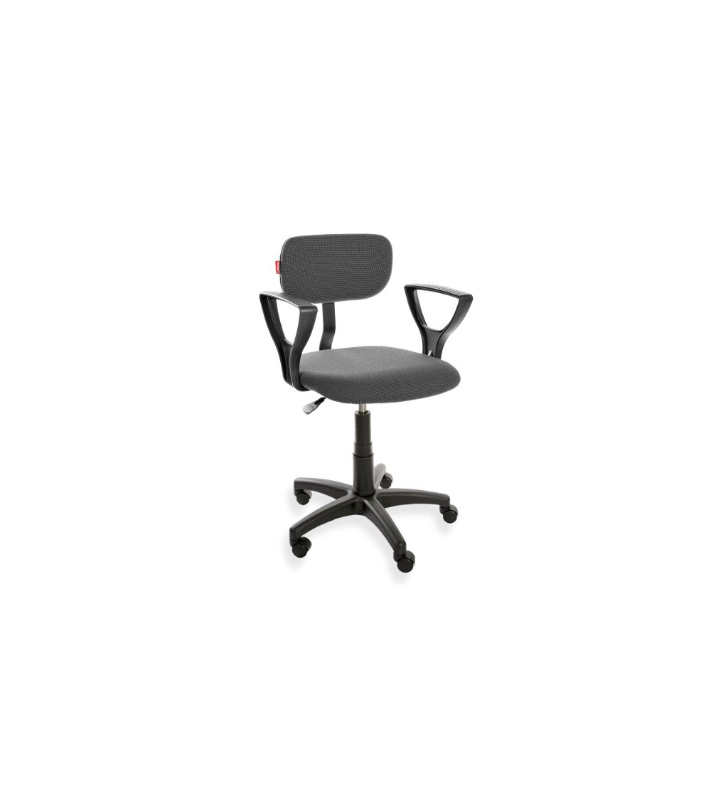 Krzesło przemysłowe ErgoPlus 01 na kółkach, z podłokietnikami, producent