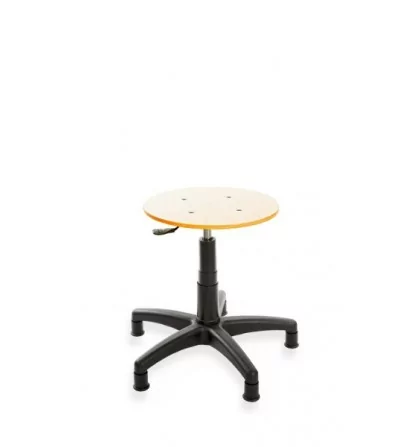 ErgoTab 02 - taboret, stołek warsztatowy z siedziskiem ze sklejki