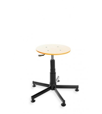 Taboret, stołek, hoker BlackTab 02 ze sklejki lakierowanej, stopki