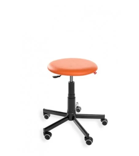 Taboret, stołek, hoker BlackTab Eco - ekoskóra, na stopkach