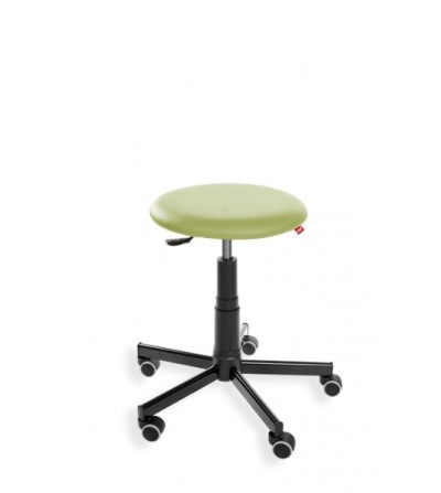 Taboret, stołek, hoker BlackTab Eco - ekoskóra, na stopkach