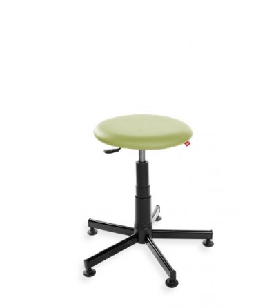 Taboret, stołek, hoker BlackTab Eco - ekoskóra, na stopkach