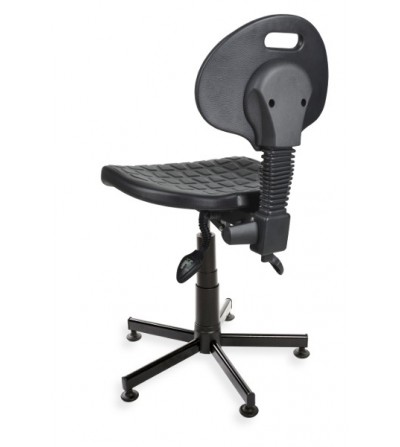 Krzesło przemysłowe z pianki PurMax, na stopkach, prosto od producenta