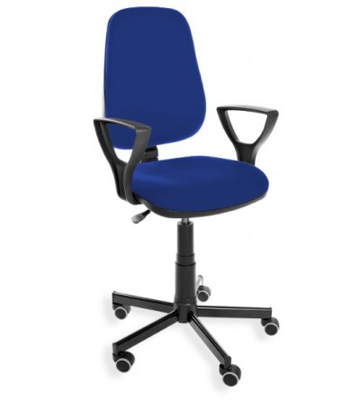 Krzesło KomfortMax Desert na kółkach, z podłokietnikami