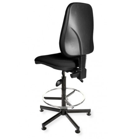 Krzesło wysokie z podnóżkiem na stopkach KomfortMax Desert asynchro H + RING