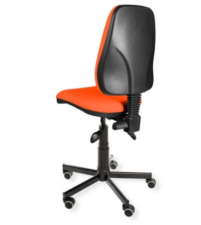 Krzesło przemysłowe na kółkach KomfortMax Eco asynchro WH