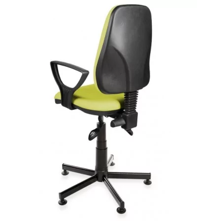 Krzesło laboratoryjne z podłokietnikami KomfortMax Eco asynchro PD