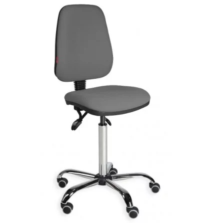 Krzesło warsztatowe na kółkach KomfortMax Desert chrome asynchro WH