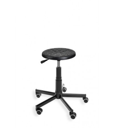 Taboret przemysłowy z pianki PurTab - na kółkach -  producent