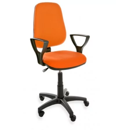 Krzesło biurowe Komfort DESERT rude, tkanina
