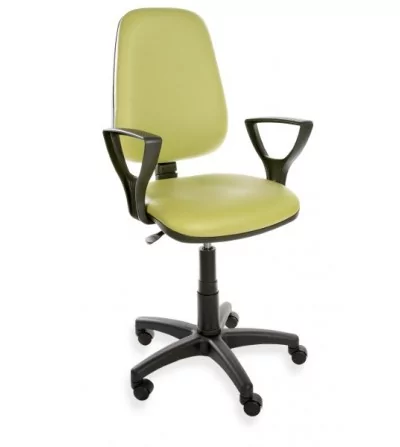 Krzesło biurowe Komfort ECO zielone, ecoskóra