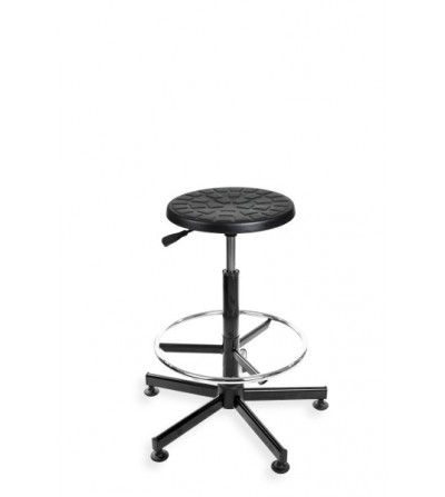 Taboret PurTab z pianki, na stopkach, z podnóżkiem - producent