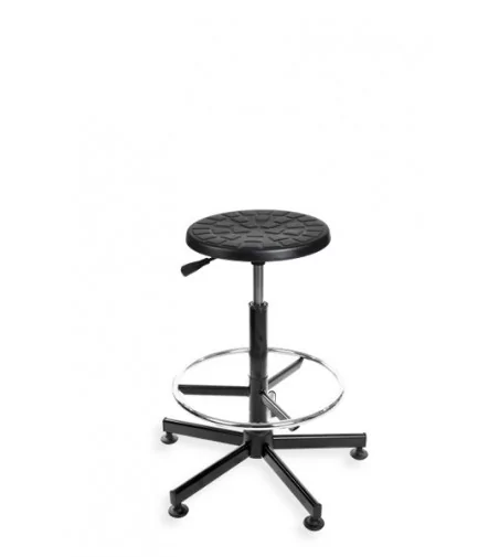 Taboret PurTab z pianki, na stopkach, z podnóżkiem - producent