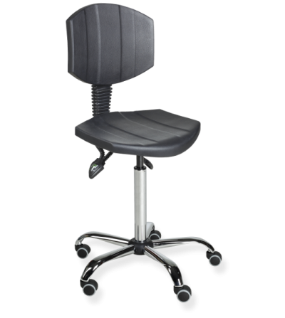 Krzesło ESD - antystatyczne PurActive - na kółkach (WH ESD)