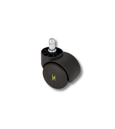 Kółko do powierzchni miękkich do krzesła warsztatowego,przemysłowego, biurowego,