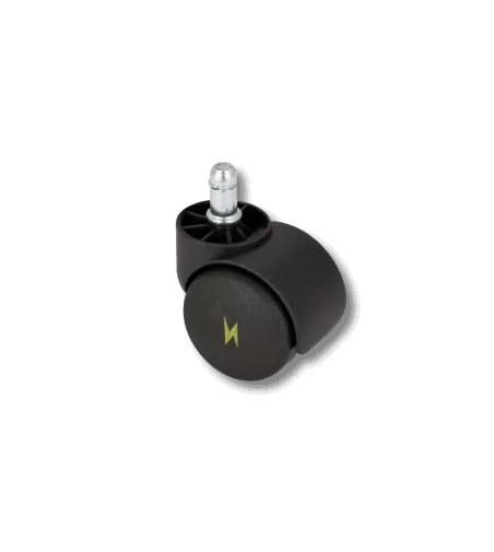 Kółko do powierzchni miękkich do krzesła warsztatowego,przemysłowego, biurowego,