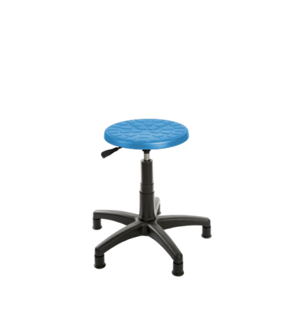 Taboret przemysłowy PurTab z pianki integralnej - bardzo trwały