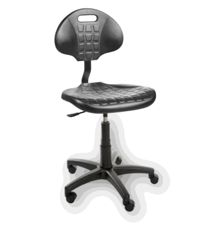 ErgoPur WH - obrotowe krzesło laboratoryjne na kółkach