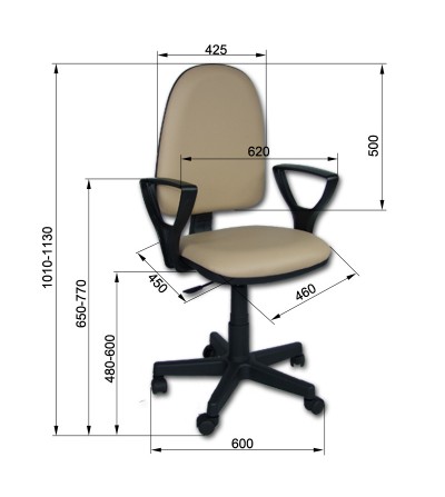 CLERK - tanie obrotowe krzesło biurowe